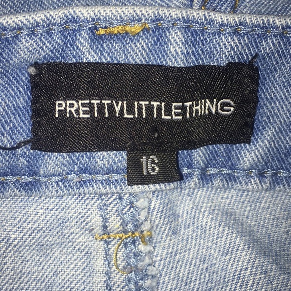 PLT RIPPED MOM JEANS - Picture 4 of 4